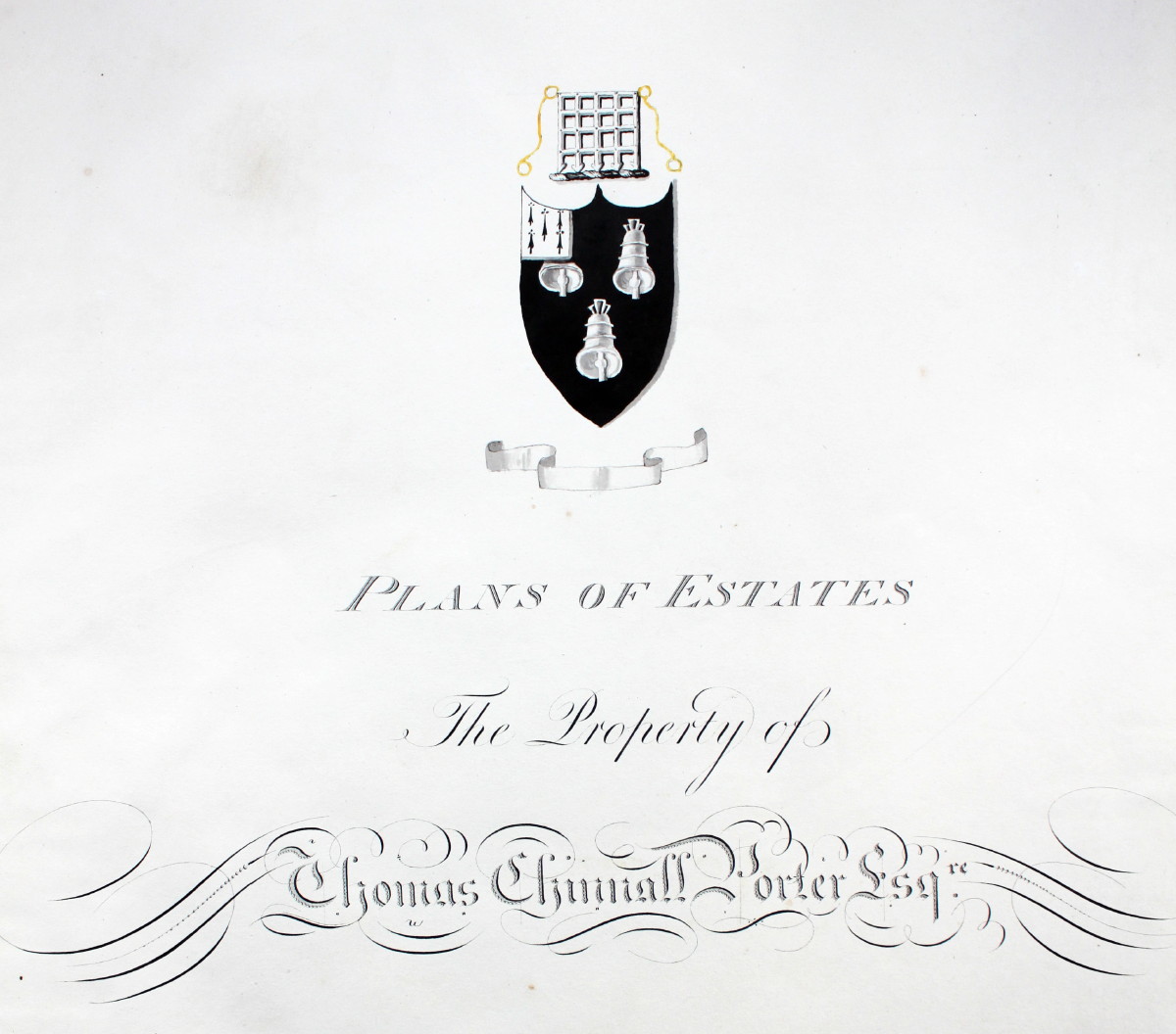 Plan of Estates; the Property of Thomas Chinnall Porter Esq. [In Essex and Worcestershire]