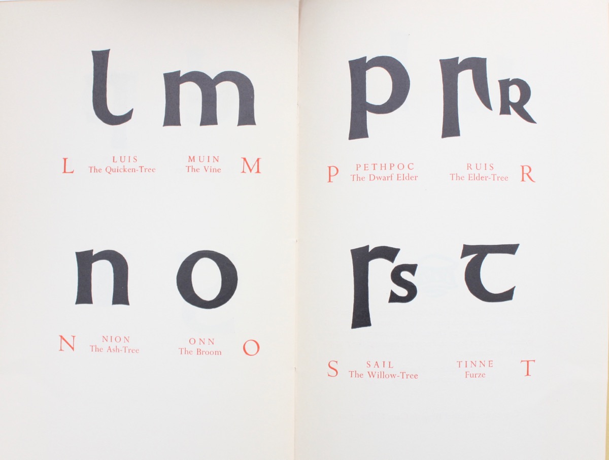 A Gaelic Alphabet.