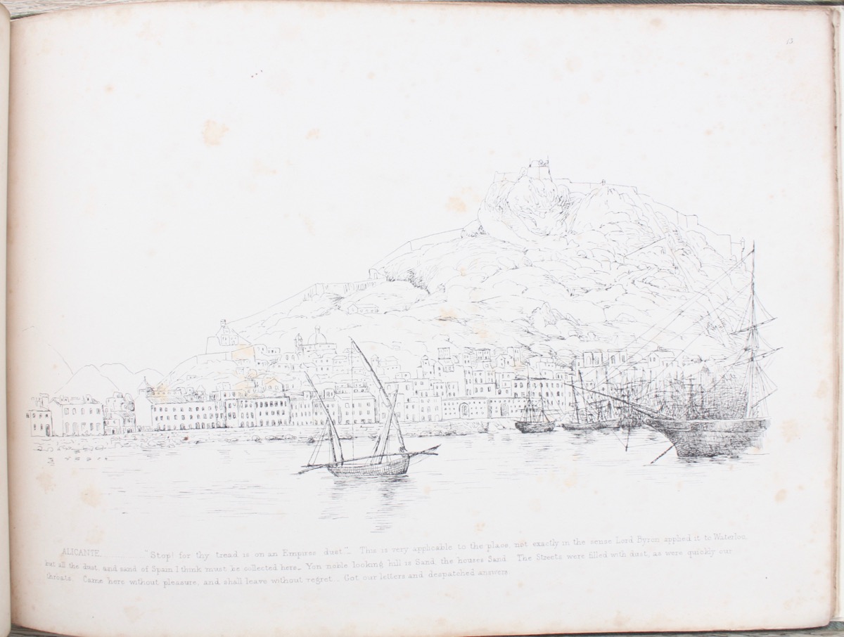 A Cruise in the Mediterranean. [Cover title: Smith&rsquo;s Wanderings; Mediterranean].