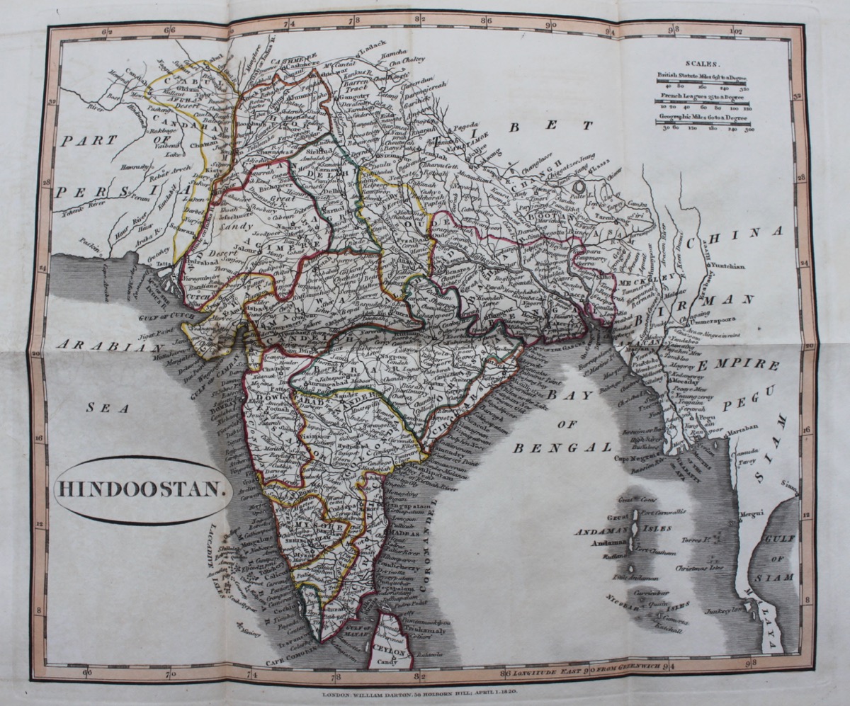 A Little Book of Maps, to be referred to when My Father or Mother talks with me about Geography. Part V. [China, Hindoostan, Turkey in Europe, Turkey in Asia.]