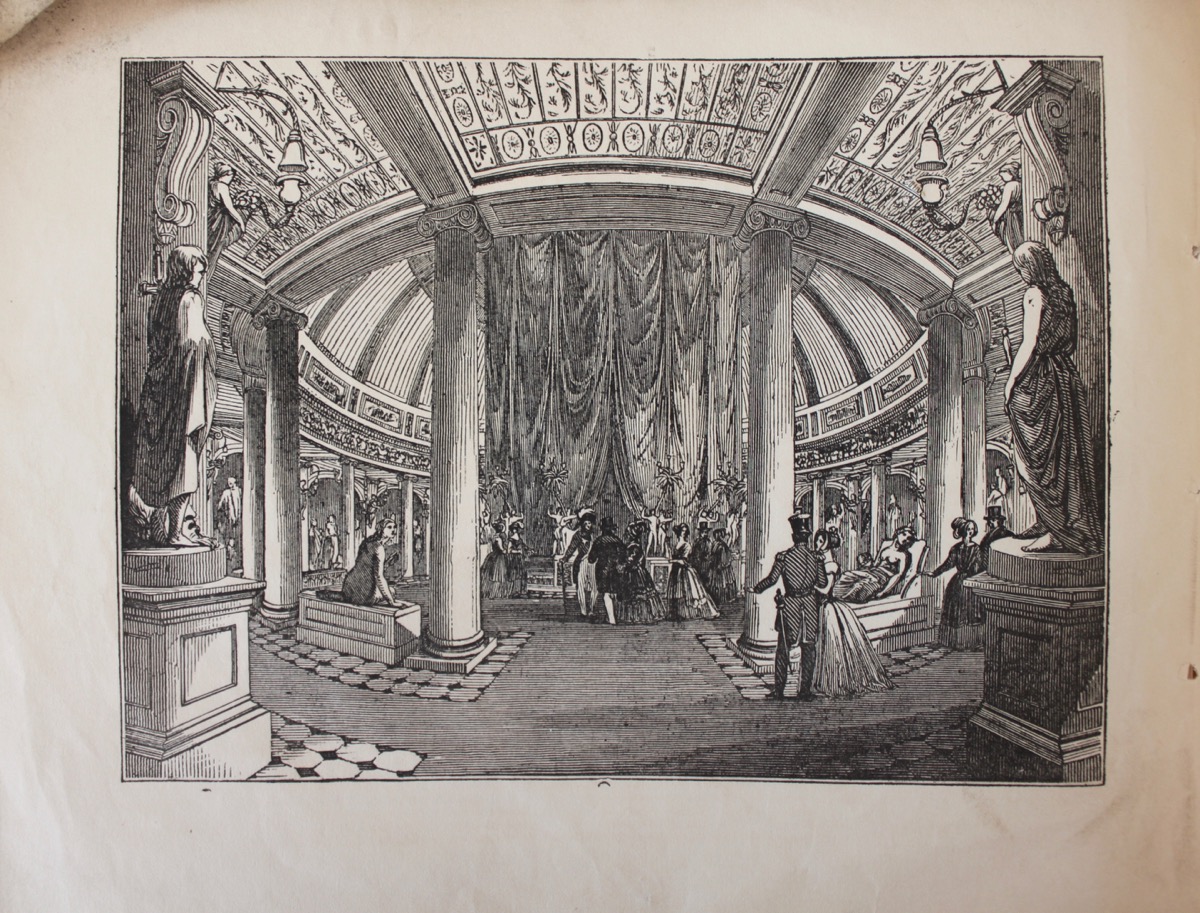 A Description of the Colosseum, Re-opened in M.DCCCXLV., under the Patronage of Her majesty the Queen, and H.R.H. Prince Albert. With Numerous Illustrations, and Eight Sections of the Panorama of London.