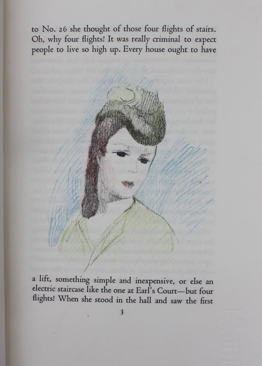 The Garden Party and Other Stories, with Coloured Lithographs by Marie Laurencin.
