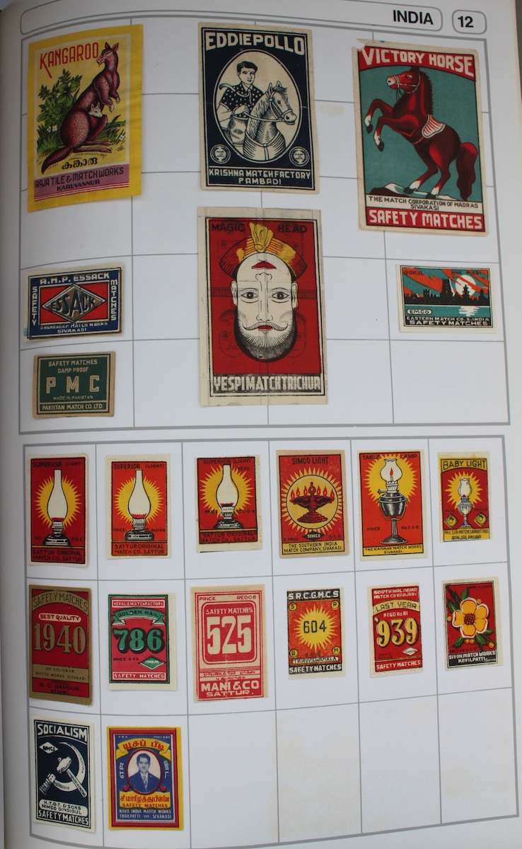 [Phillumeny: matchbox collecting] A Collection of 5,000 matchbox labels  from all over the world.