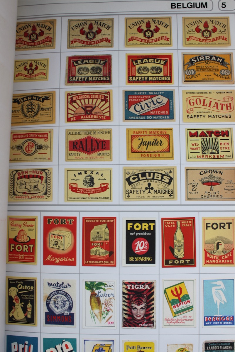 [Phillumeny: matchbox collecting] A Collection of 5,000 matchbox labels  from all over the world.