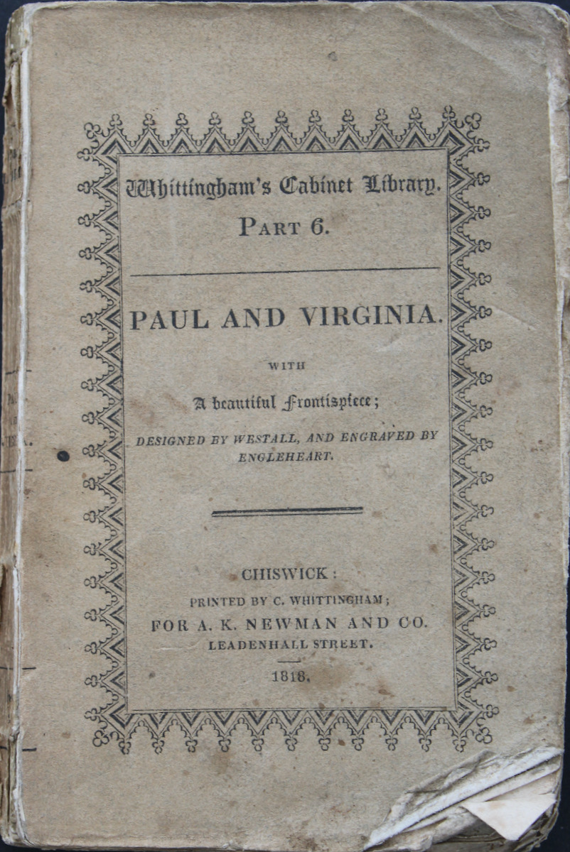 Paul and Virginia. Translated from the French.