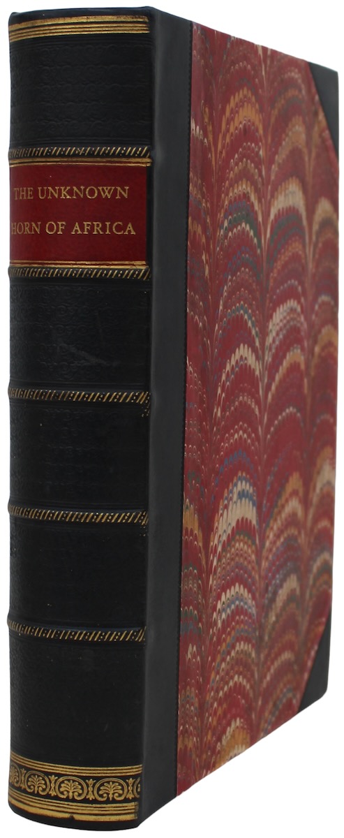 The Unknown Horn of Africa. An Exploration from Berbera to the Leopard River. With additions by J. Godfrey Thrupp.