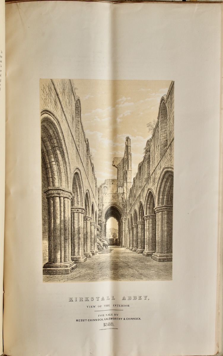 Kirkstall, near Leeds. Particulars, plan and conditions of sale of important freehold historical estates embracing the ancient ruins of Kirkstall Abbey unequalled in magnificence, and said to be the most interesting and perfect specimen of any of the monastic edifices of this country, presenting a g