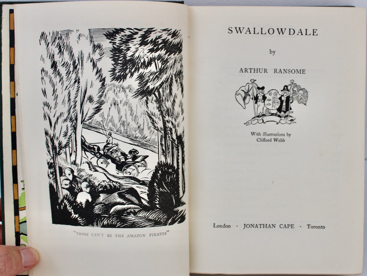 Swallowdale. With illustrations by Clifford Webb.