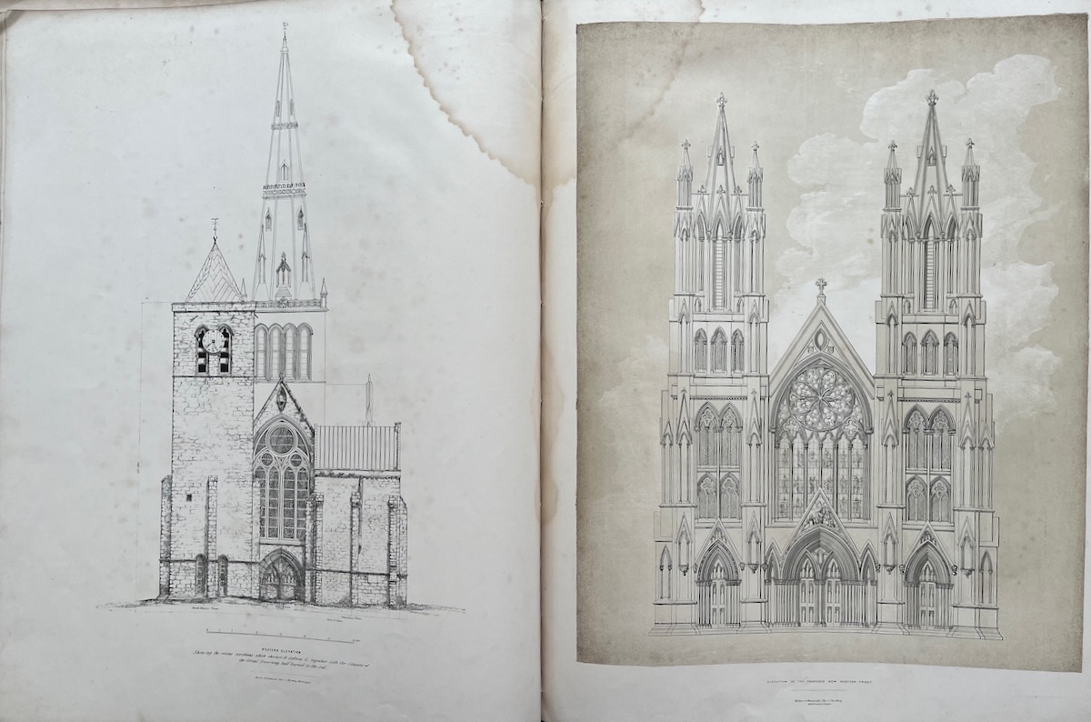 Plans & Elevations of the Proposed Restoration and Additions to the Cathedral of Glasgow. With an Explanatory Address by the Local Committee.
