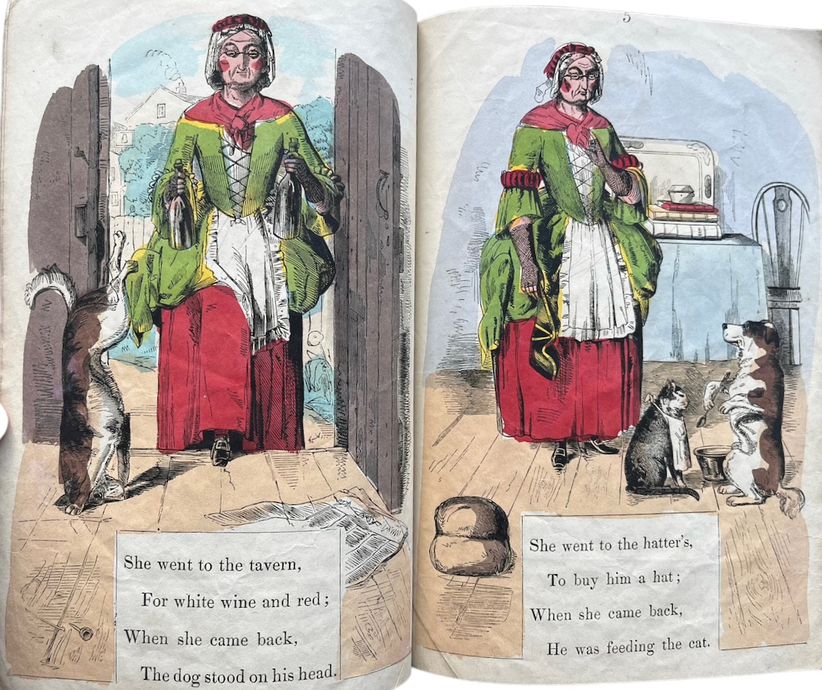 Old Mother Hubbard and Her Dog.