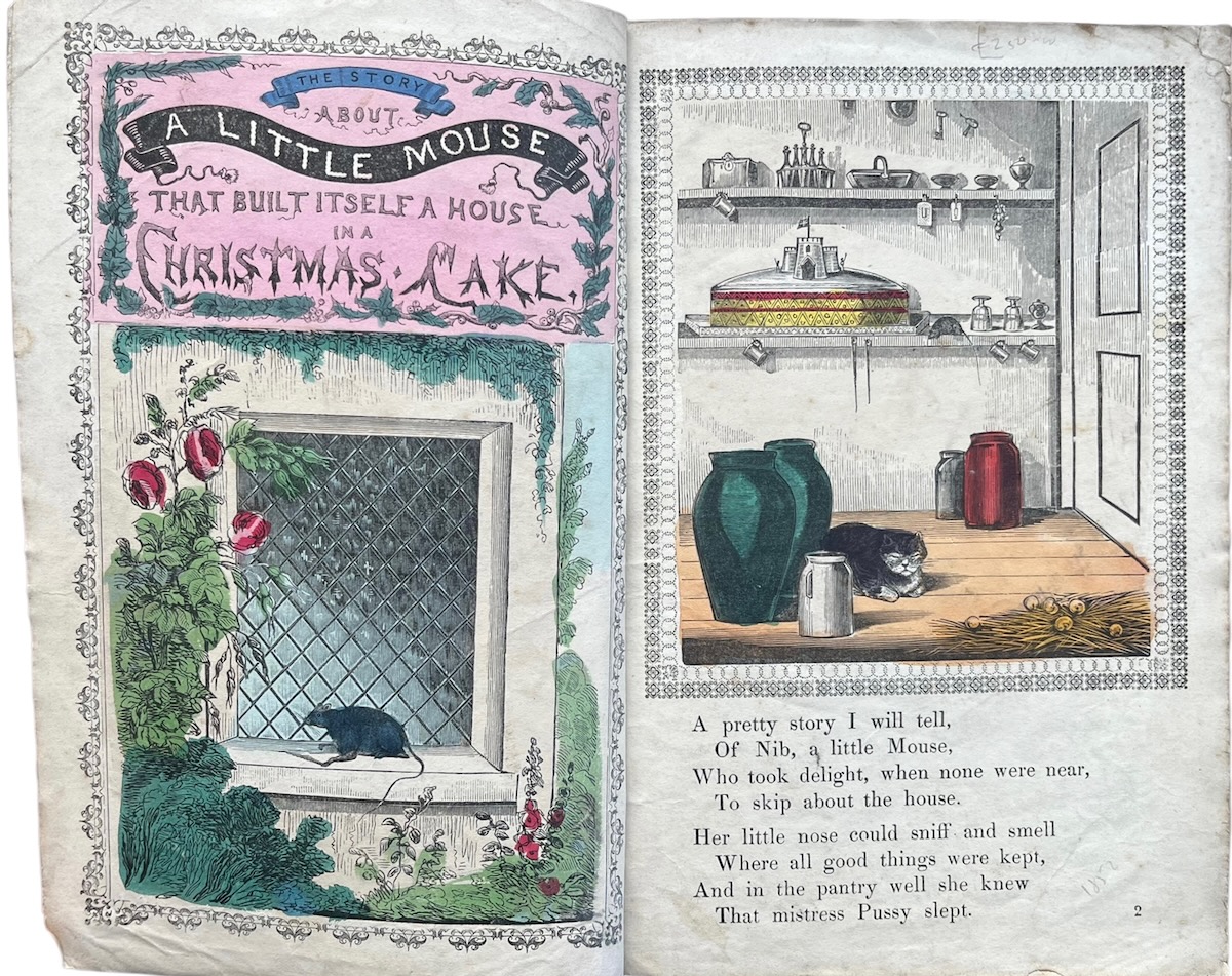 The Story About a Little Mouse That Built Itself a House in a Christmas Cake.