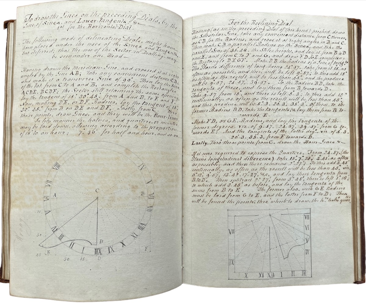 Sector M.S. [spine title]. Volume of Manuscript Mathematical Notes.