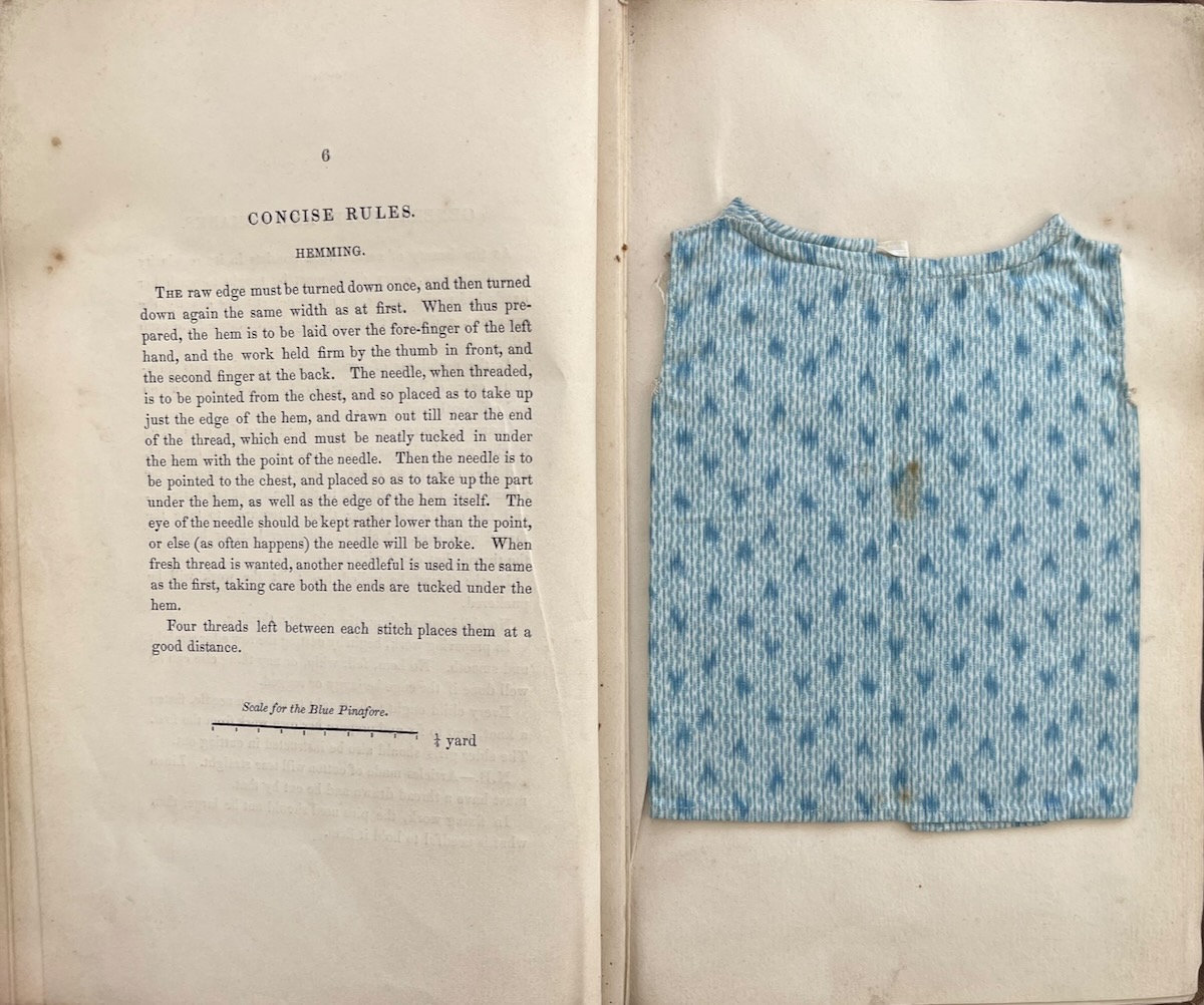 Instructions on Needle-Work and Knitting, as Derived from the Practice of The Central School of the National Society for Promoting the Education of the Poor in the Principles of the Established Church, in the Sanctuary, Westminster.