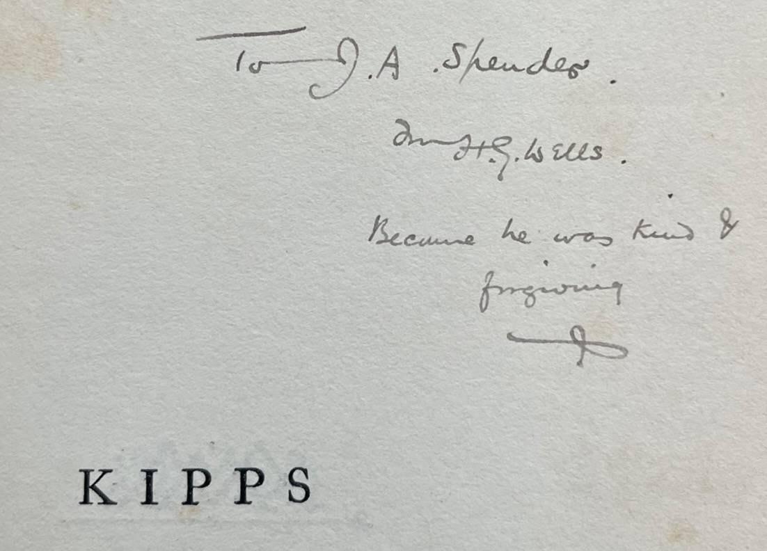 Kipps, the Story of a Simple Soul.