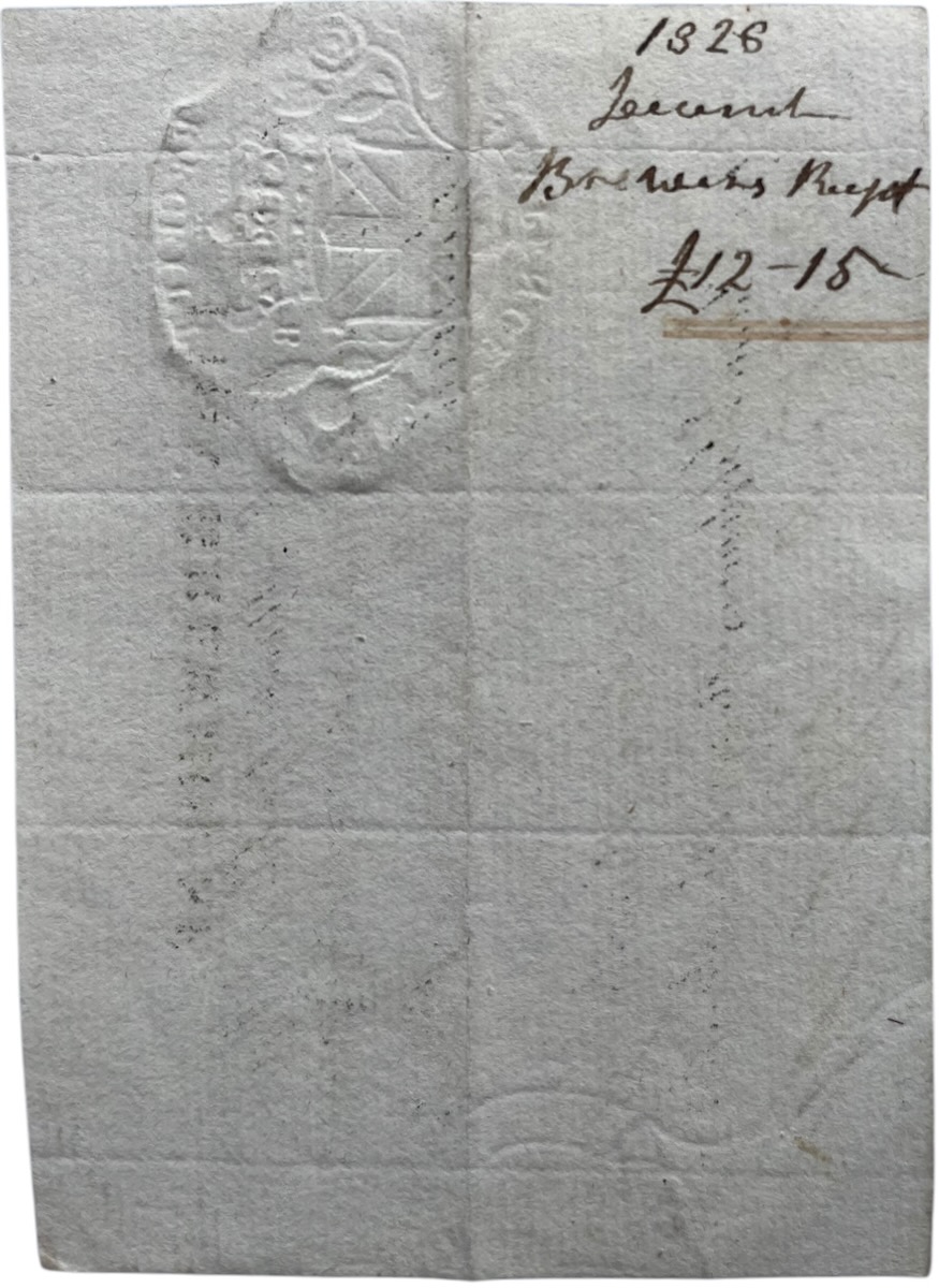 [Receipt] No. 50 Broad Street, Golden Square. Fine Strong Ale, Amber & Table Beer.