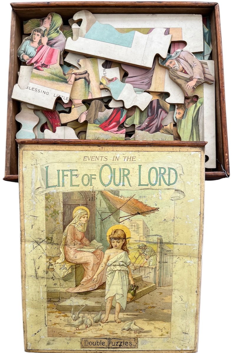 Double Puzzle. Events in the Life of Our Lord.