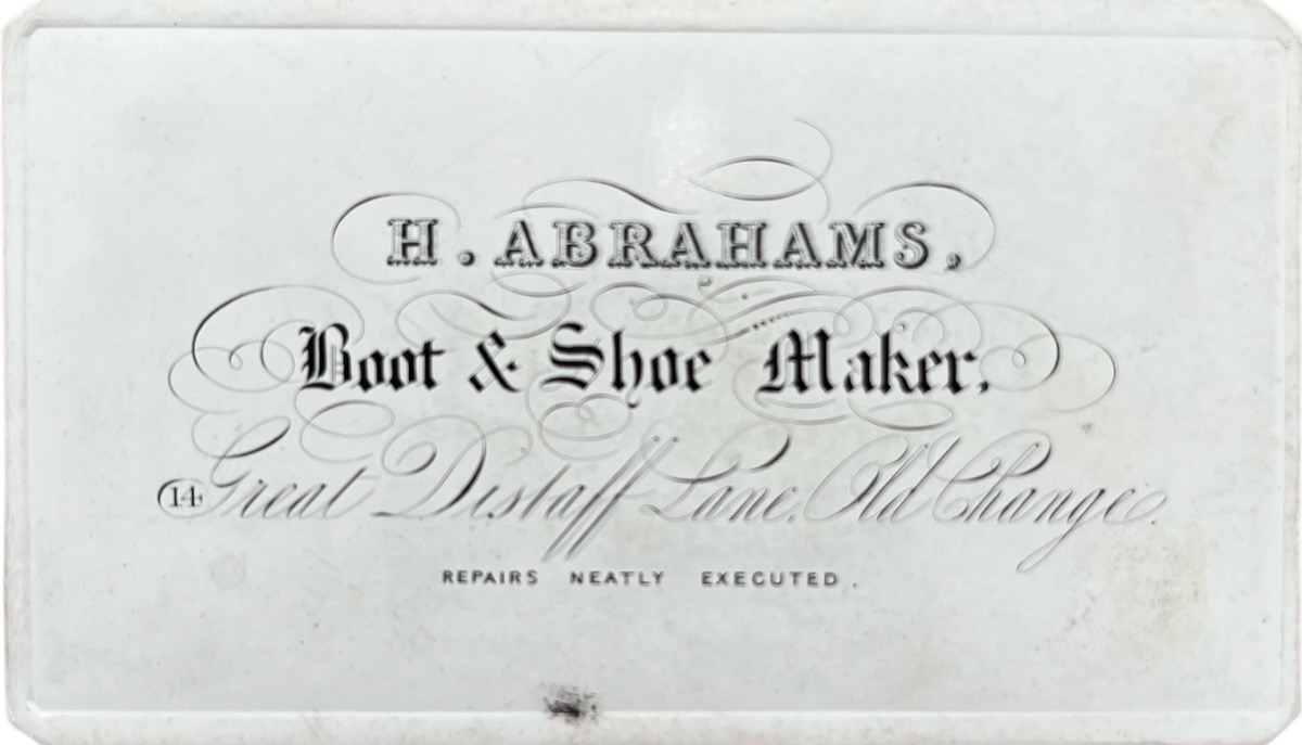 Boot & Shoe Maker.