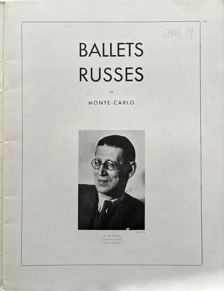 Ballets Russes de Monte Carlo.
