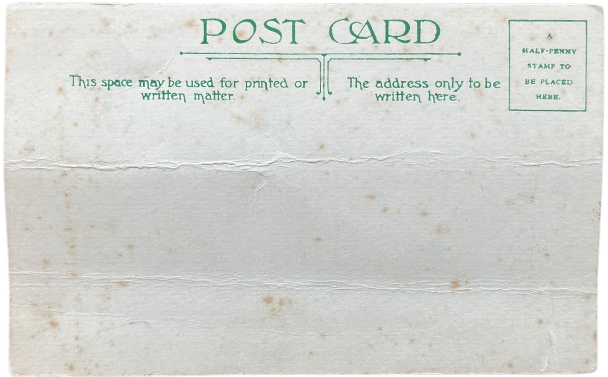 [Postcard] Prisoners (Temporary Discharge for Ill-Health) Act, 1913. Notice to be Given to Prisoner.