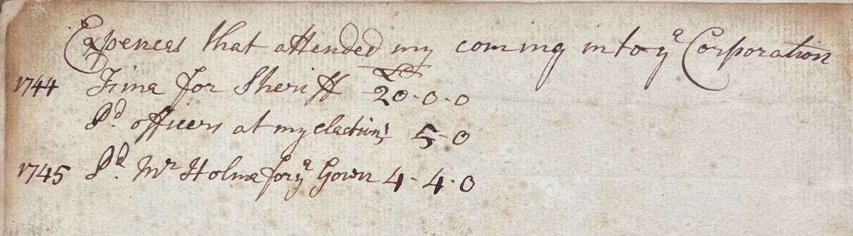 The Charter of the City of Lichfield [with] Index, notes and &ldquo;The Boundaryes of the City of Lichfield.&rdquo;