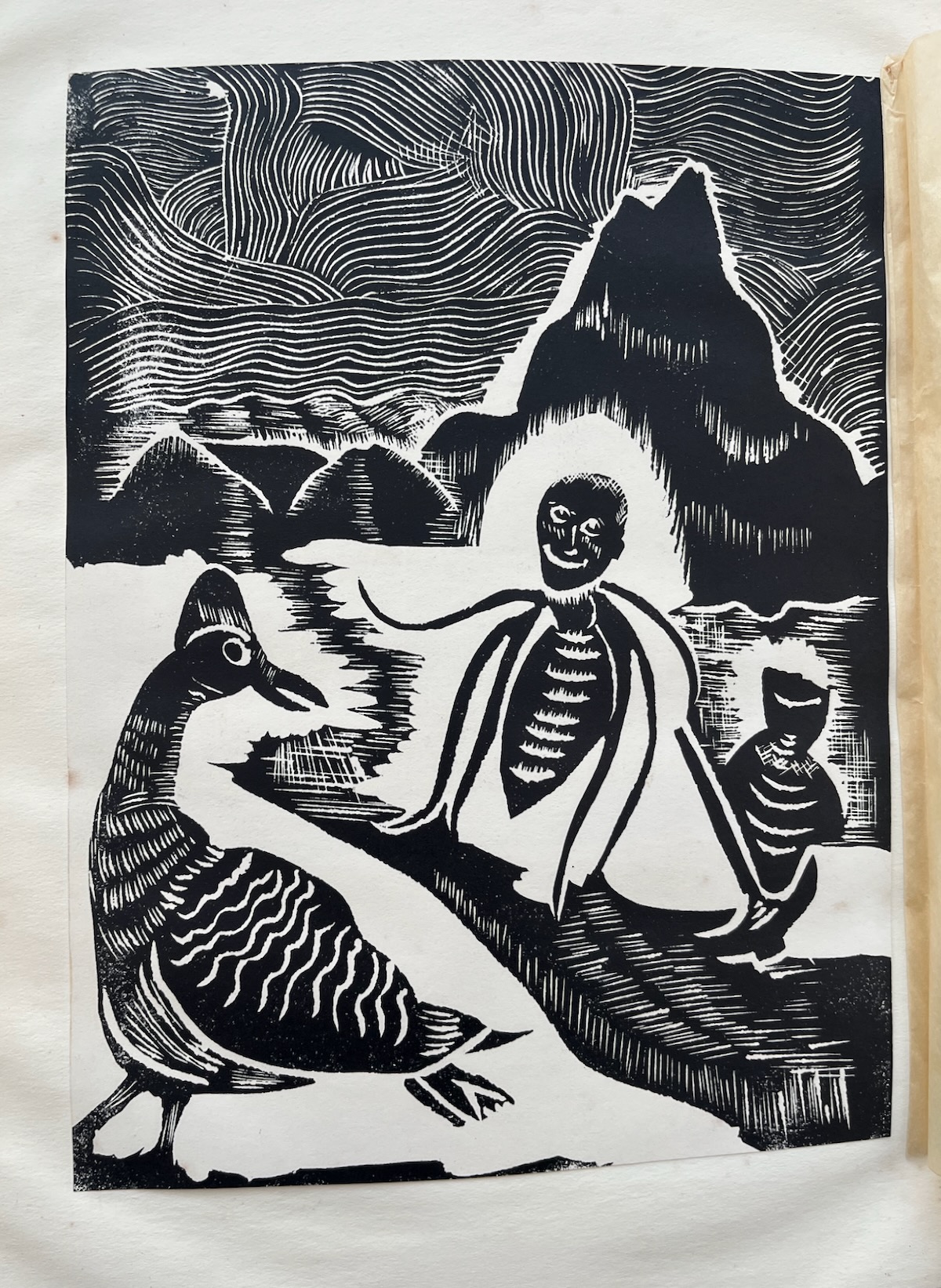 Lino Cuts from Anansi Stories.