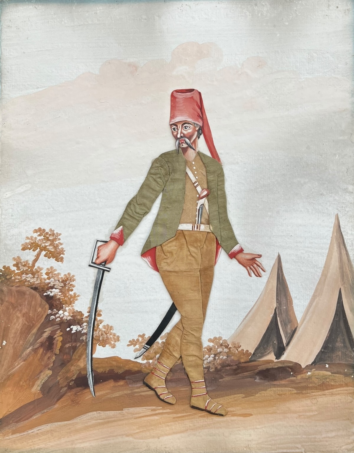 Portraits in Silk and Watercolour.