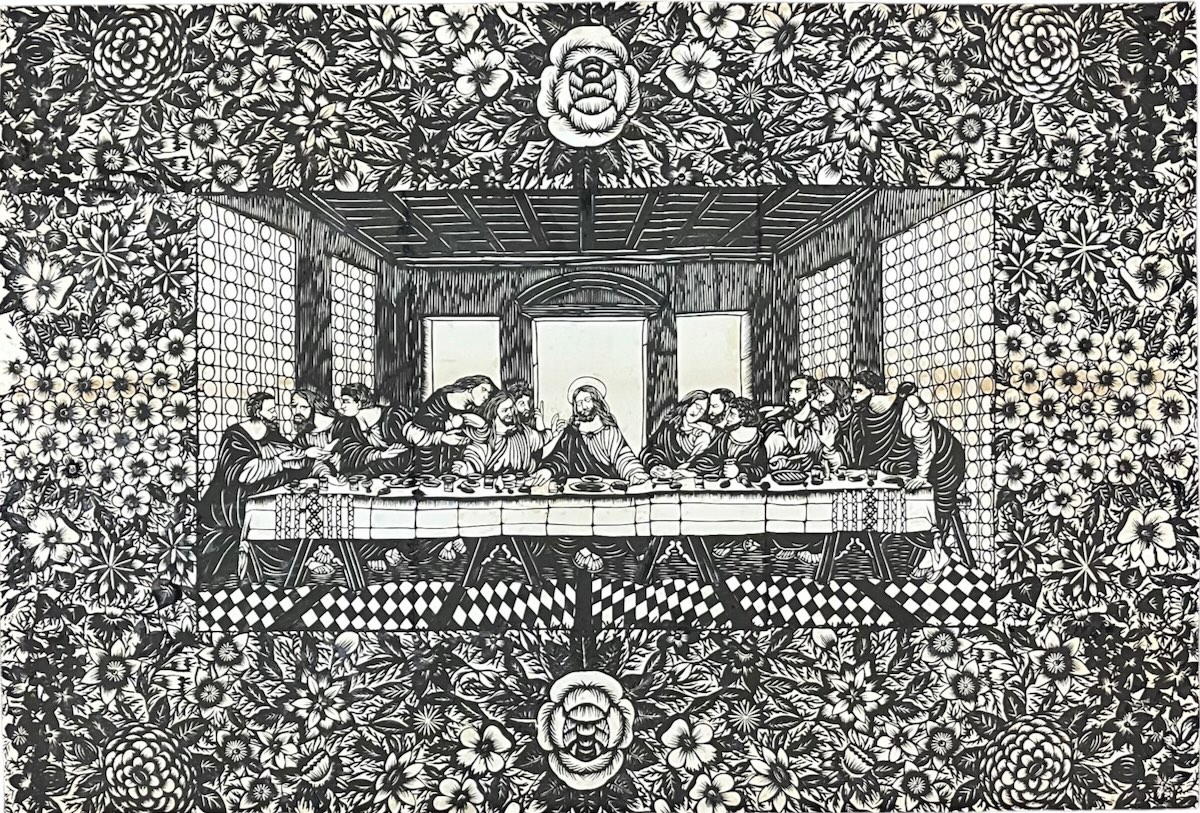 The Last Supper, after Leonardo da Vinci.