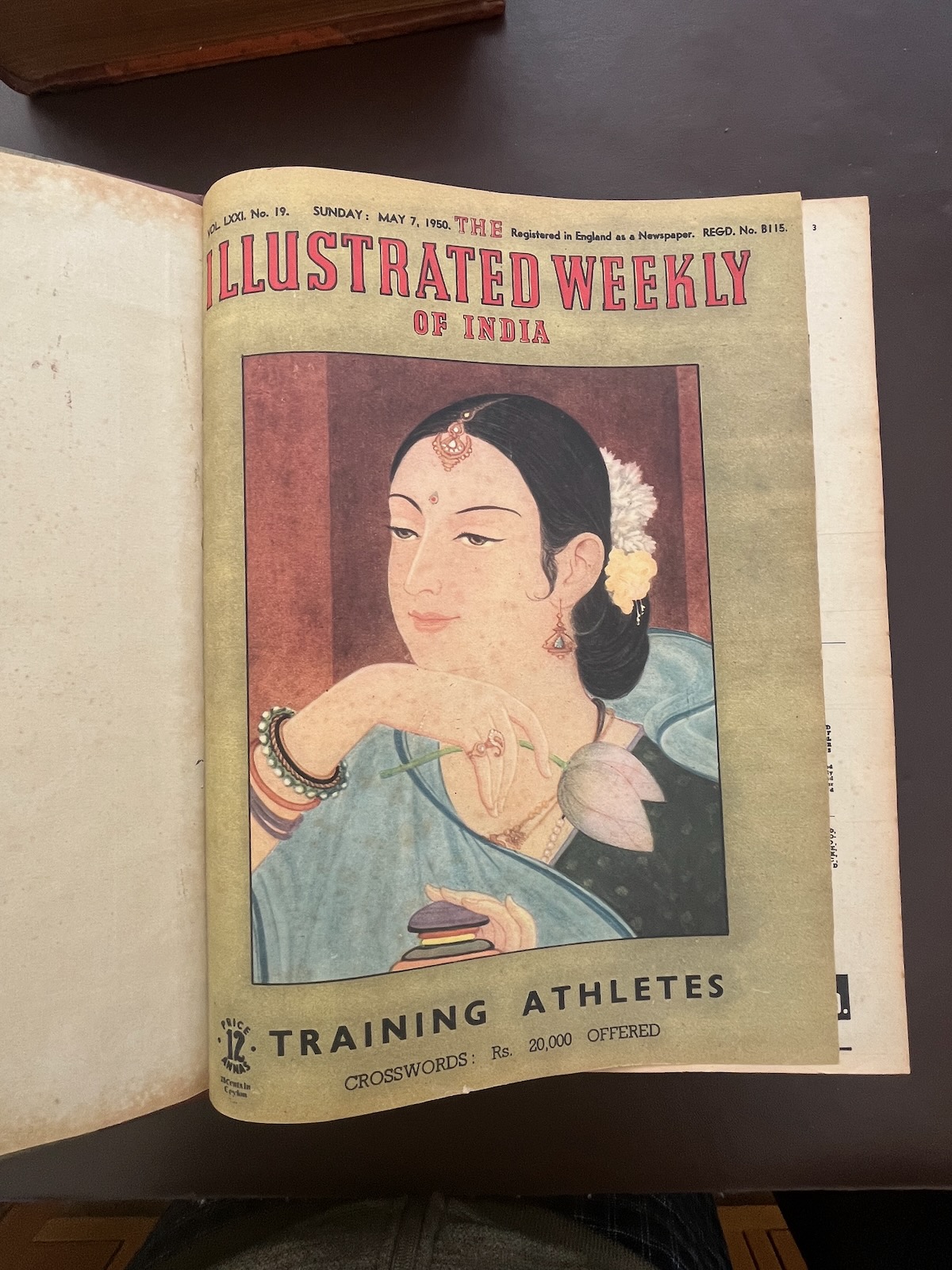 The Illustrated Weekly of India. May 7th - August 27th 1950.