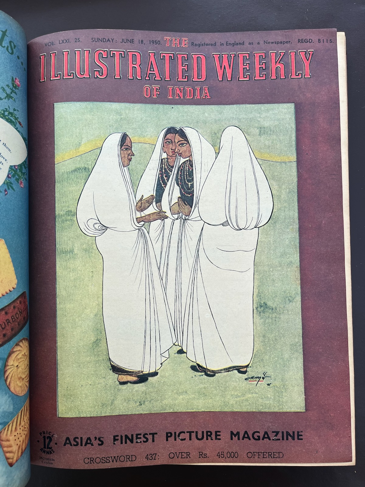 The Illustrated Weekly of India. May 7th - August 27th 1950.