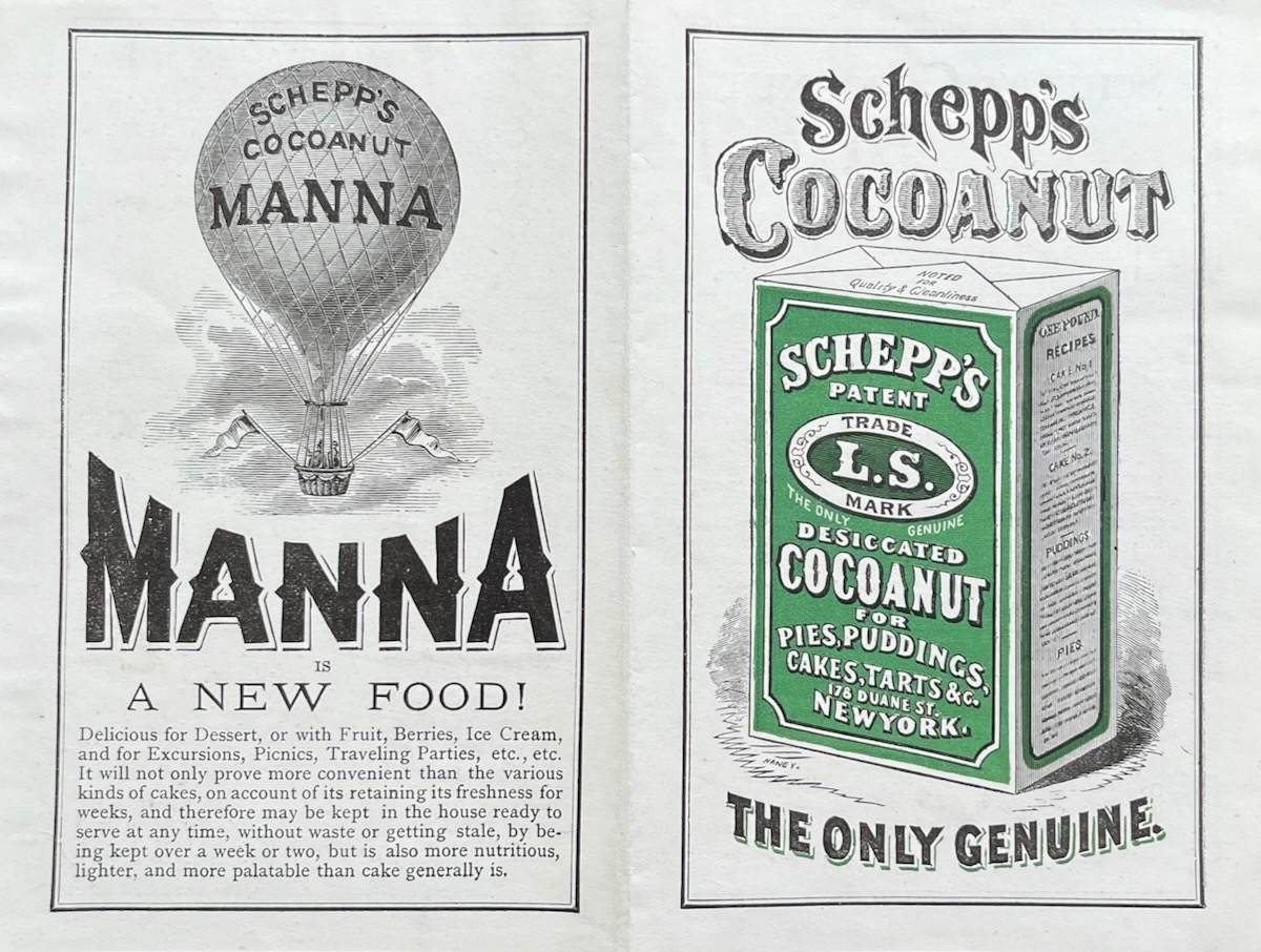 Schepp&rsquo;s Cocoanut the Only Genuine.