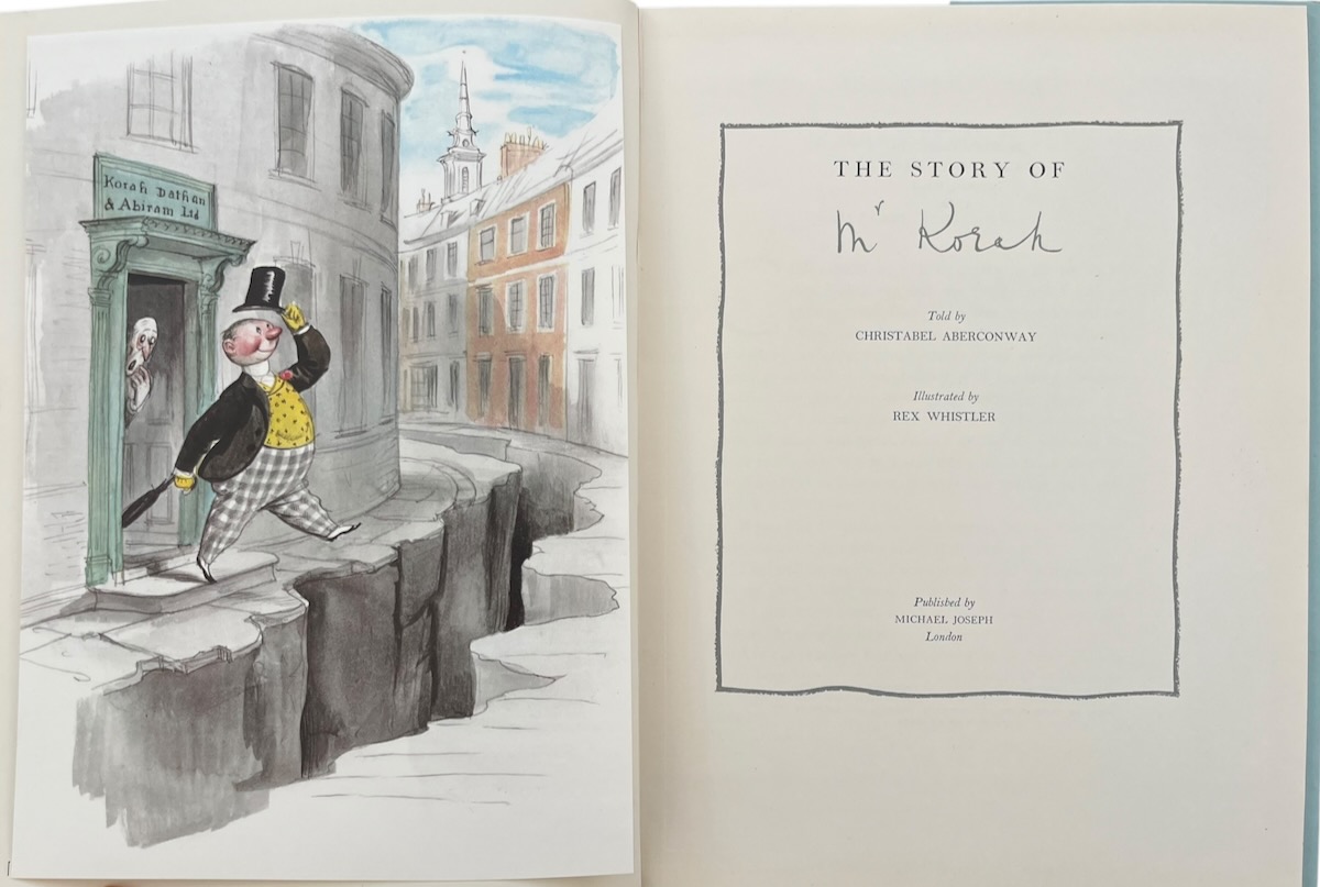 The Story of Mr. Korah, by Christabel Aberconway.