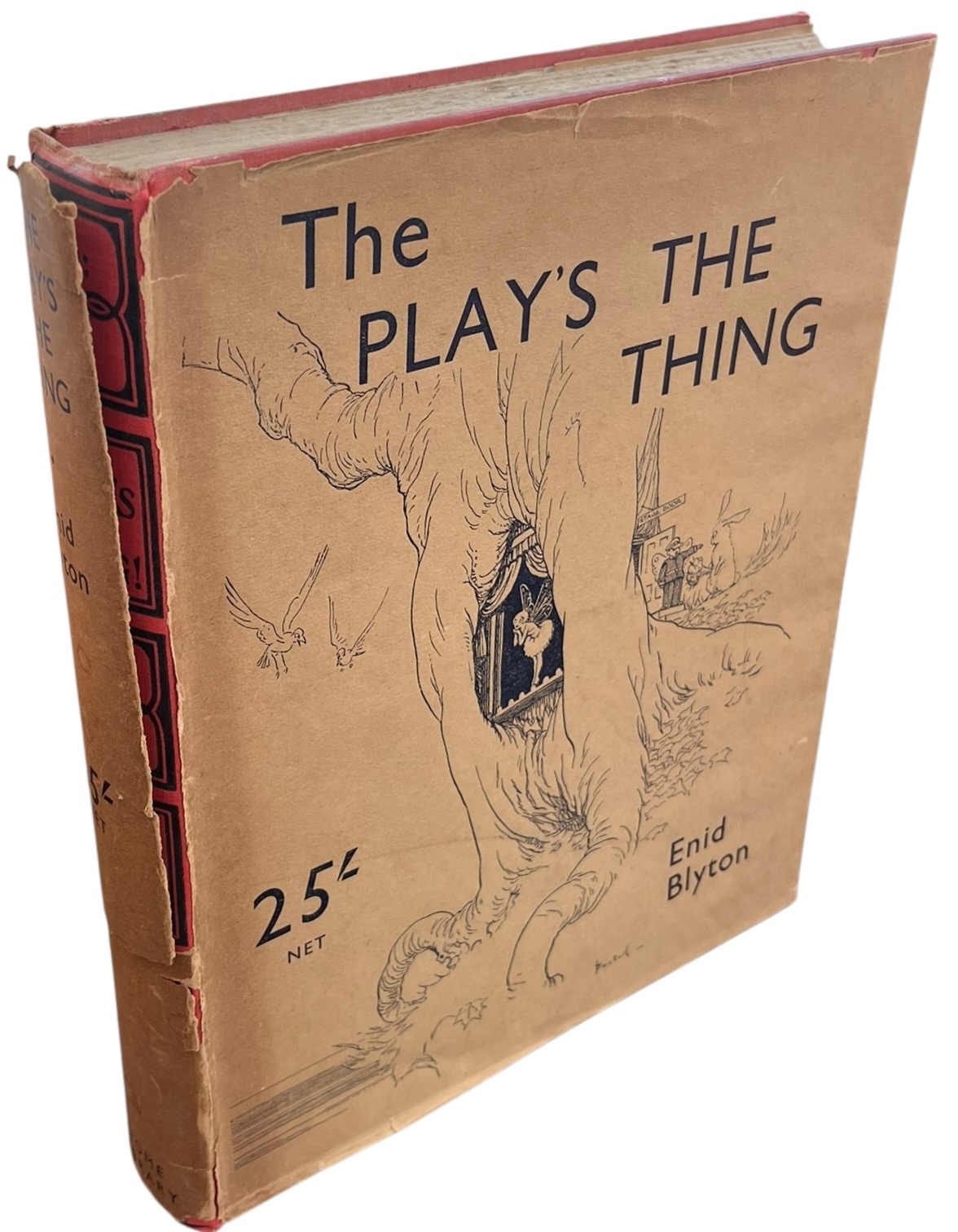 The Play&rsquo;s the Thing! Musical plays for Children, with Music by Alec Rowley and Twenty Four Full Page Drawings by Alfred E. Bestall.