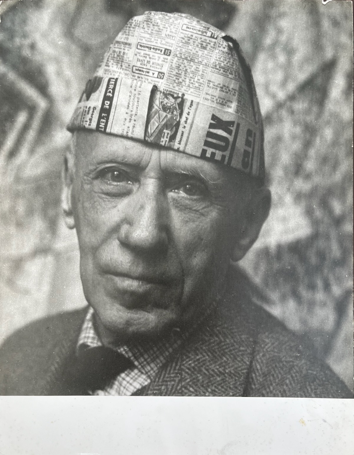 GINO SEVERINI. Italian Futurist Painter. 1883 - 1966. Photographed by DOUGLAS GLASS.