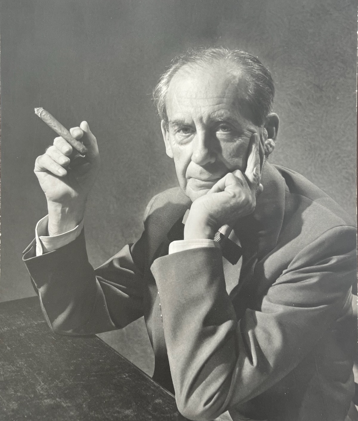 WALTER GROPIUS. German-American Architect. 1883 - 1969. Photographed by DOUGLAS GLASS.
