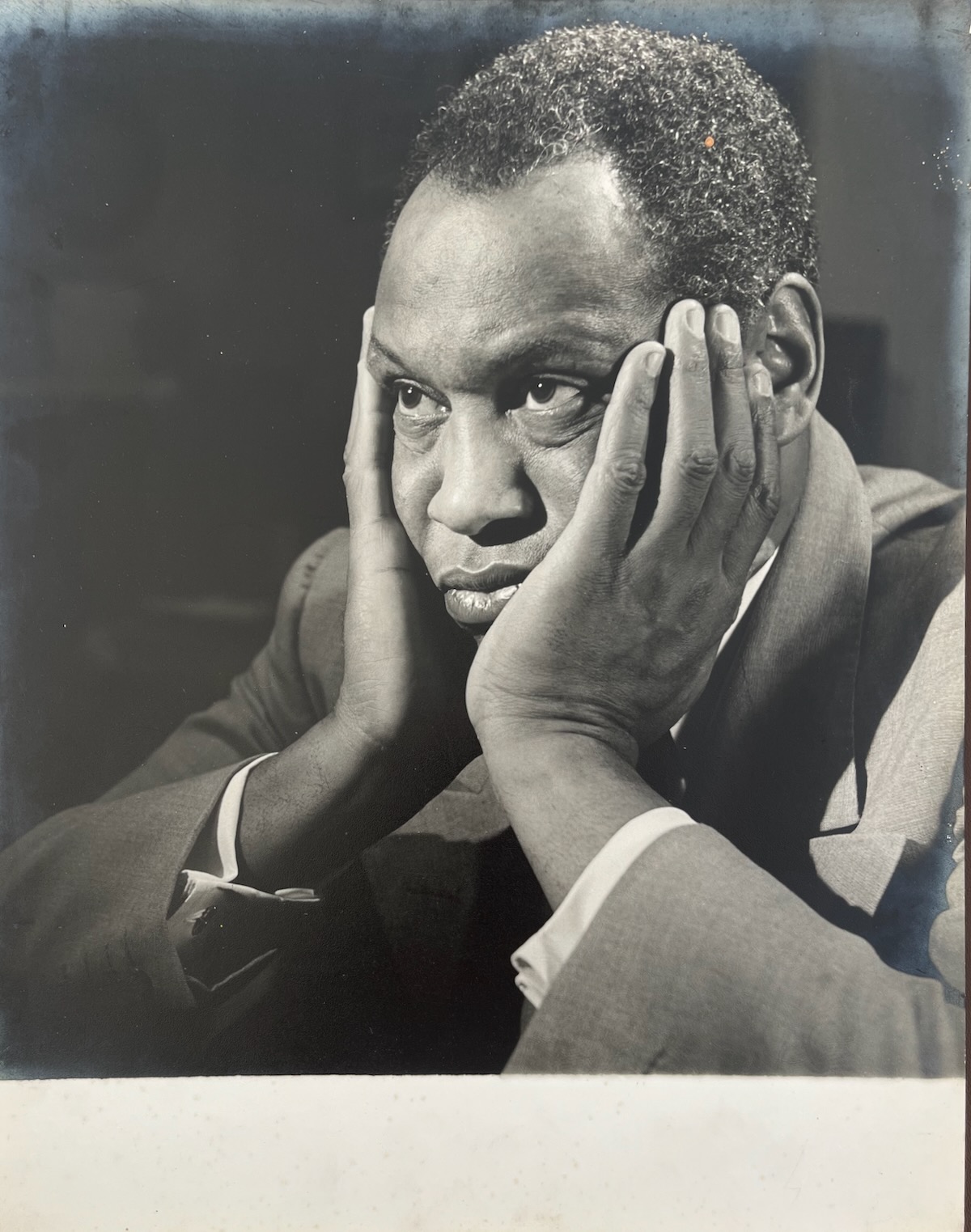 II. American Singer, Actor and Activist. 1898 - 1976. Photographed by DOUGLAS GLASS.
