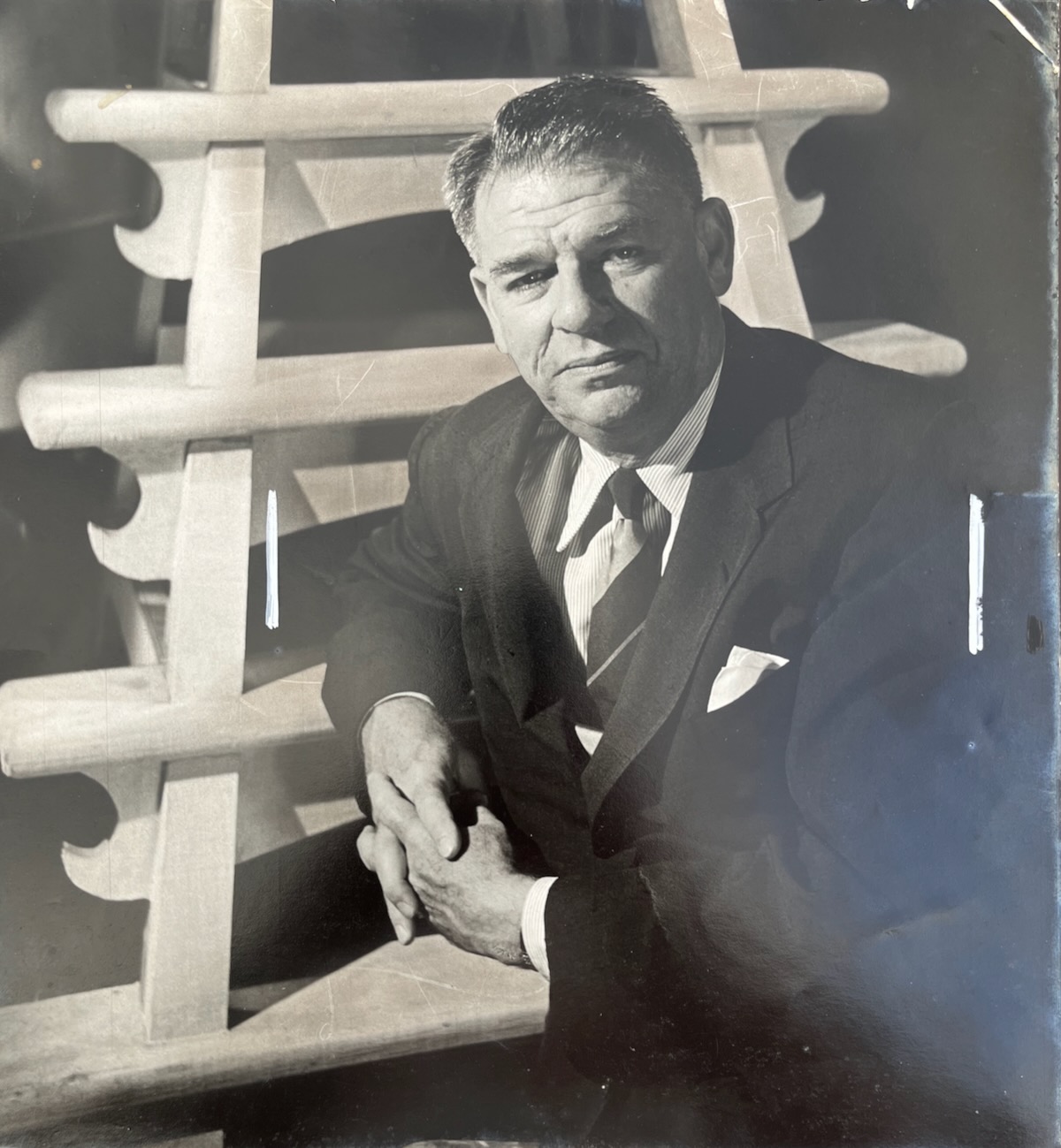 American lyricist, librettist, theatrical producer, and director. 1885 - 1960. Photographed by DOUGLAS GLASS.