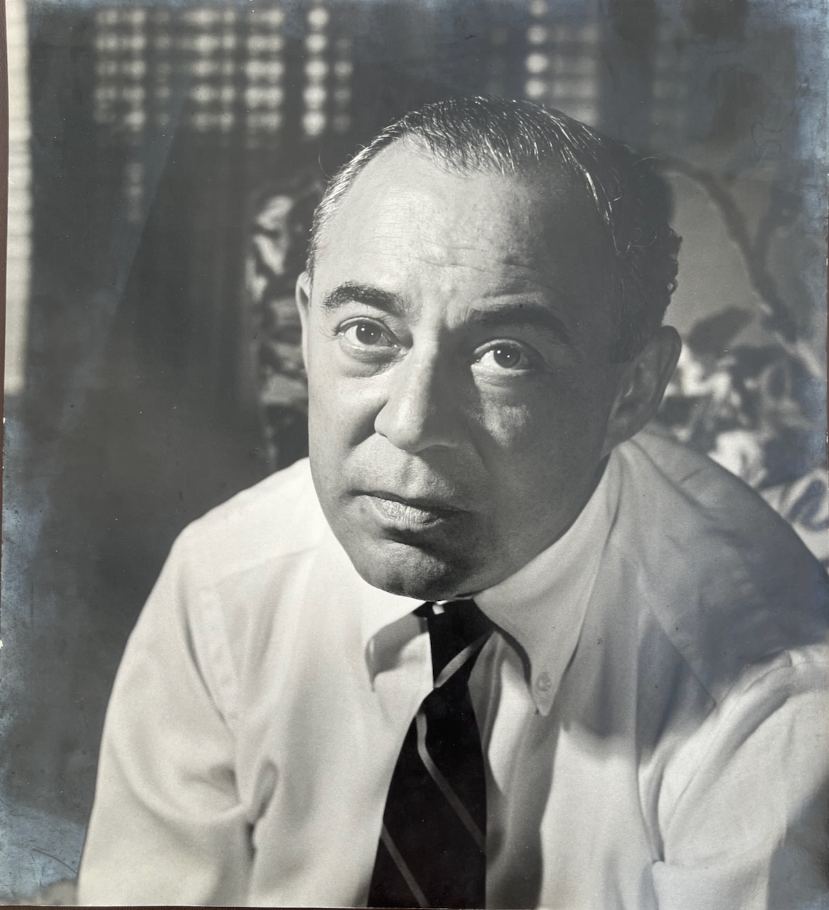 I. American Composer. 1902 - 79. Photographed by DOUGLAS GLASS.