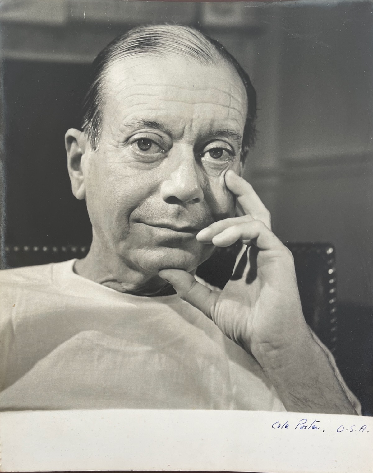 I. American Composer and Songwriter. 1891 - 1964. Photographed by DOUGLAS GLASS.