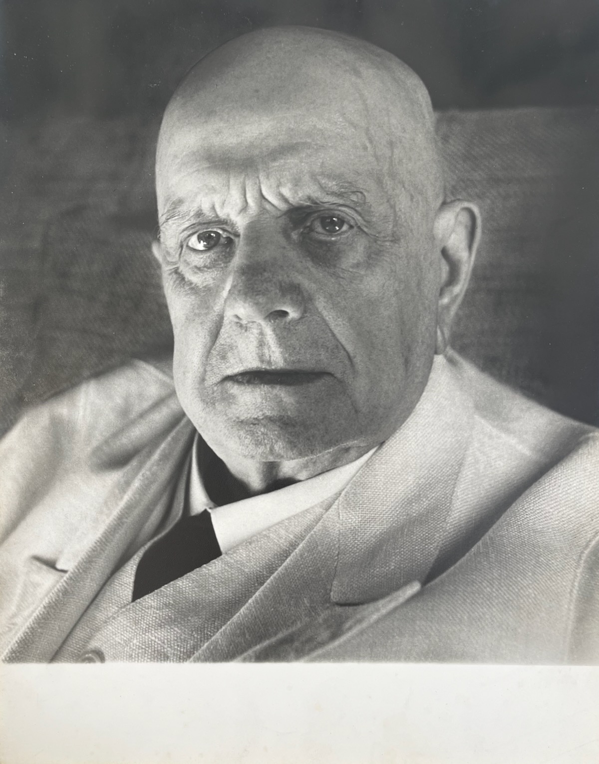I. Finnish Composer. 1865 - 1957. Photographed by DOUGLAS GLASS.