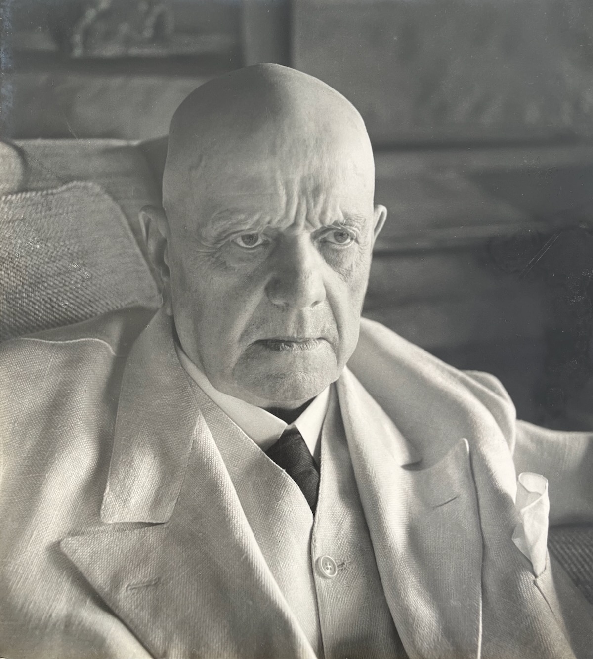 VI. Finnish Composer. 1865 - 1957. Photographed by DOUGLAS GLASS.