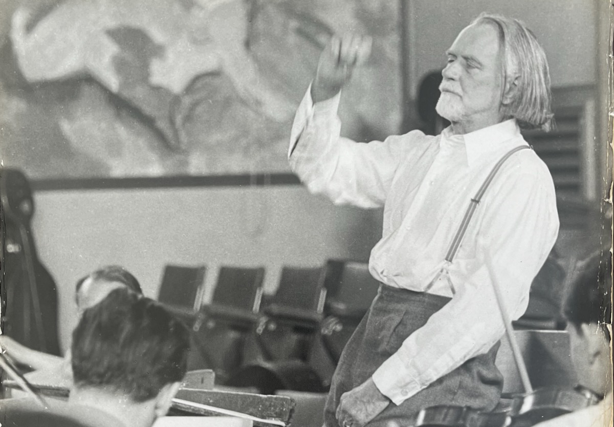 I. Hungarian Composer. 1882 - 1967. Photographed by DOUGLAS GLASS.