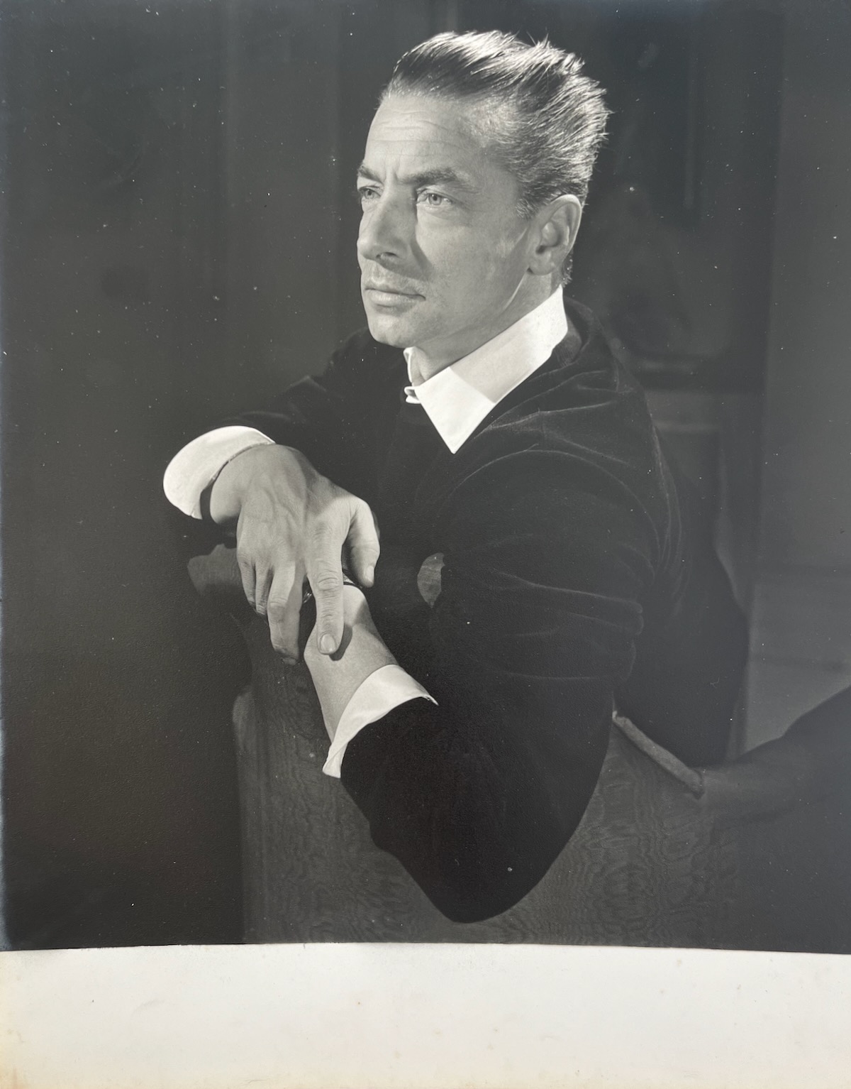 Austrian Conductor. 1908 - 89. Photographed by DOUGLAS GLASS.