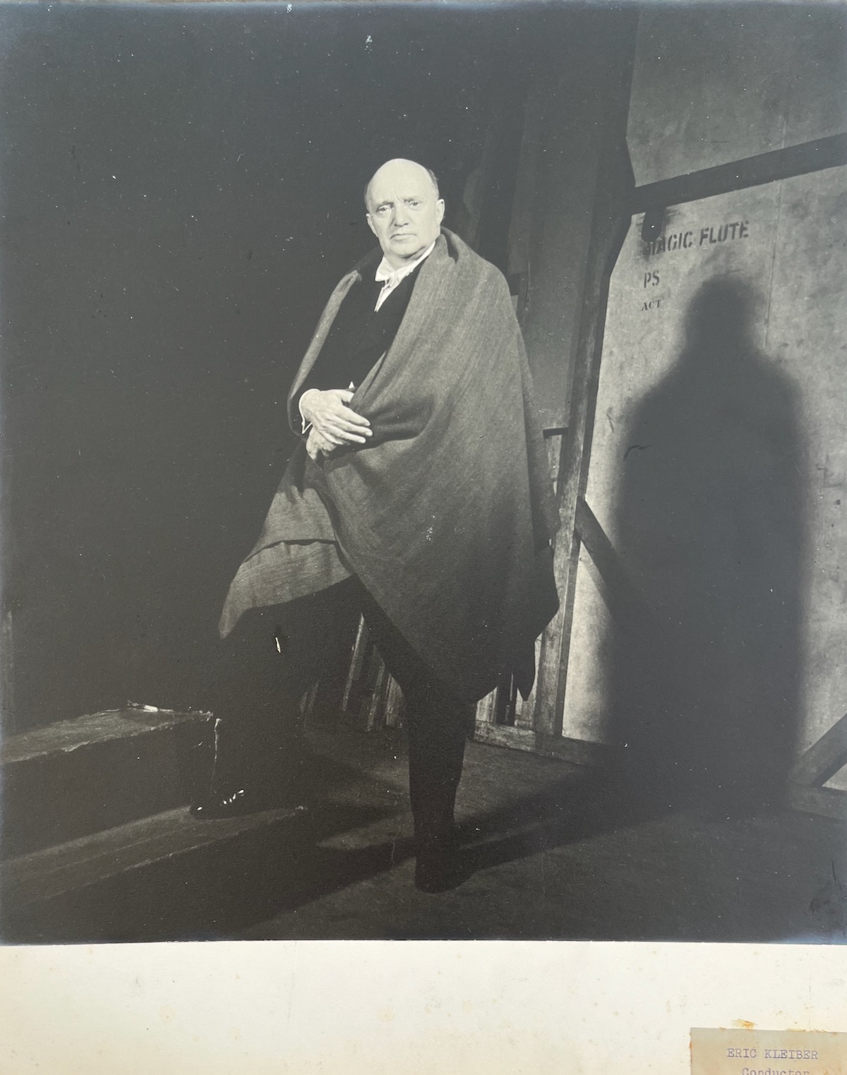 Austrian, later Argentinean Conductor. 1880 - 1956. Photographed by DOUGLAS GLASS.