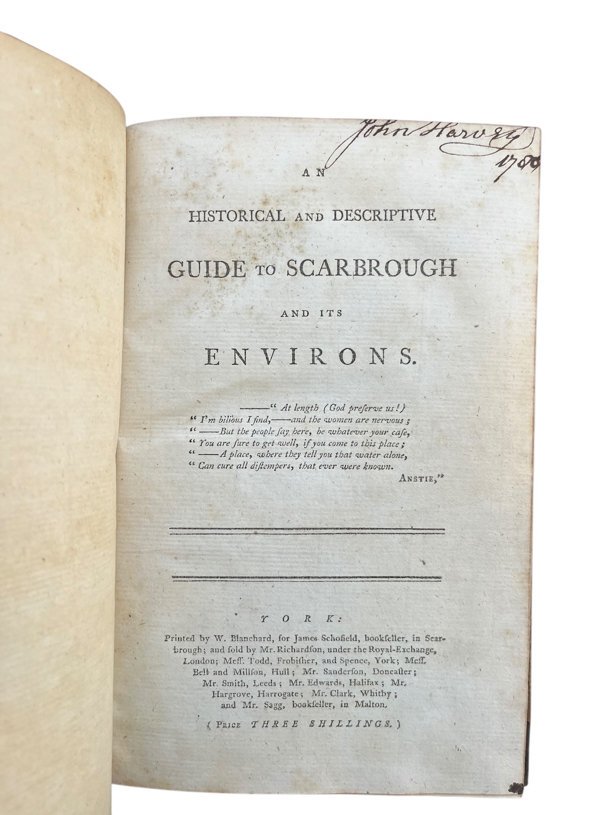 An Historical and Descriptive Guide to Scarborough and Its Environs.