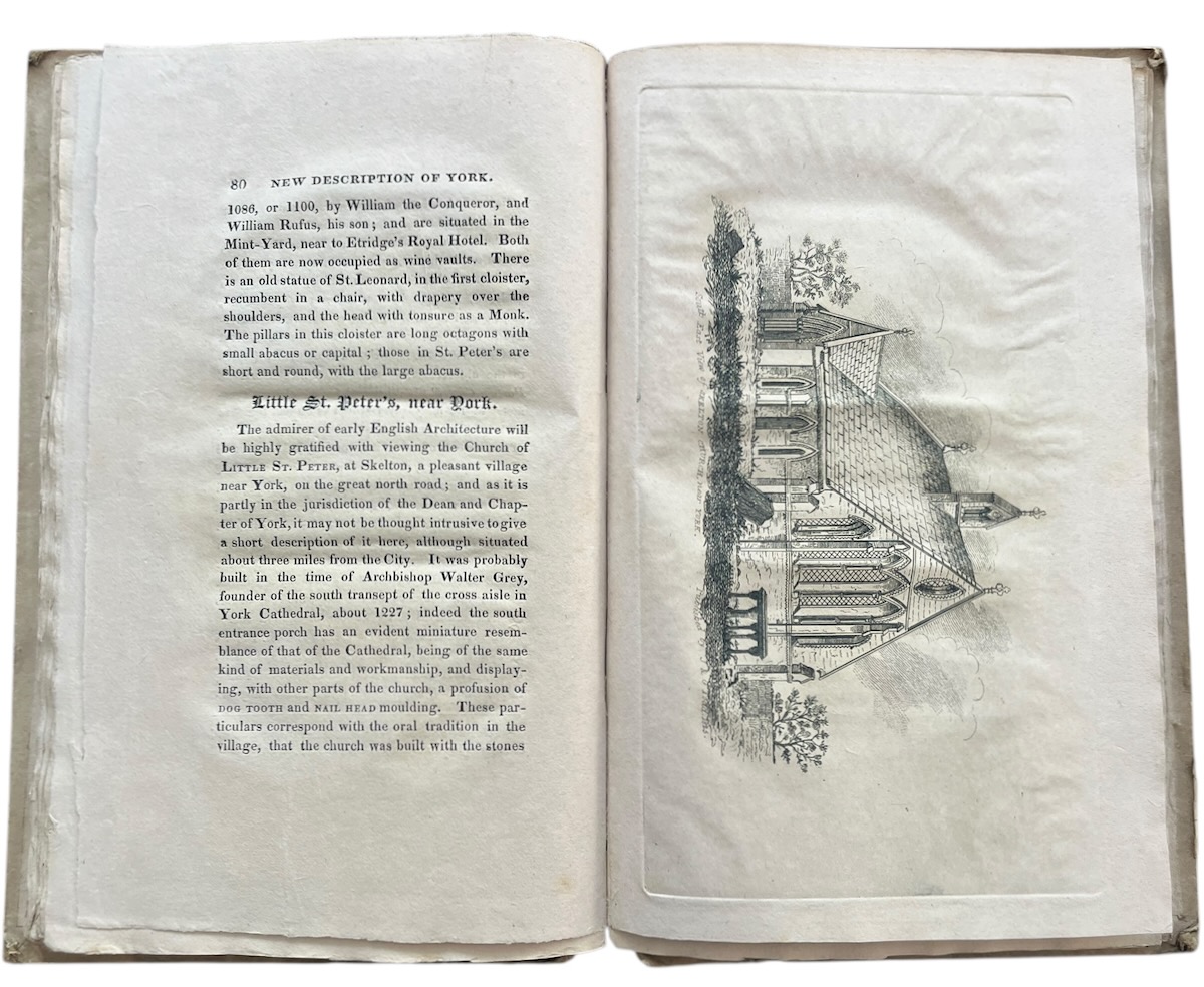 A New Description of York, Containing some account of its Antiquities, Public Buildings, particularly the Cathedral.