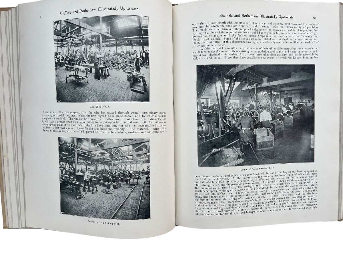 Sheffield and Rotherham &ldquo;Up to Date.&rdquo; A Fin-de-Siecle Review, including descriptive sketches of the chief industries and representative houses of each branch of commercial enterprise. Diamond Jubilee Edition.
