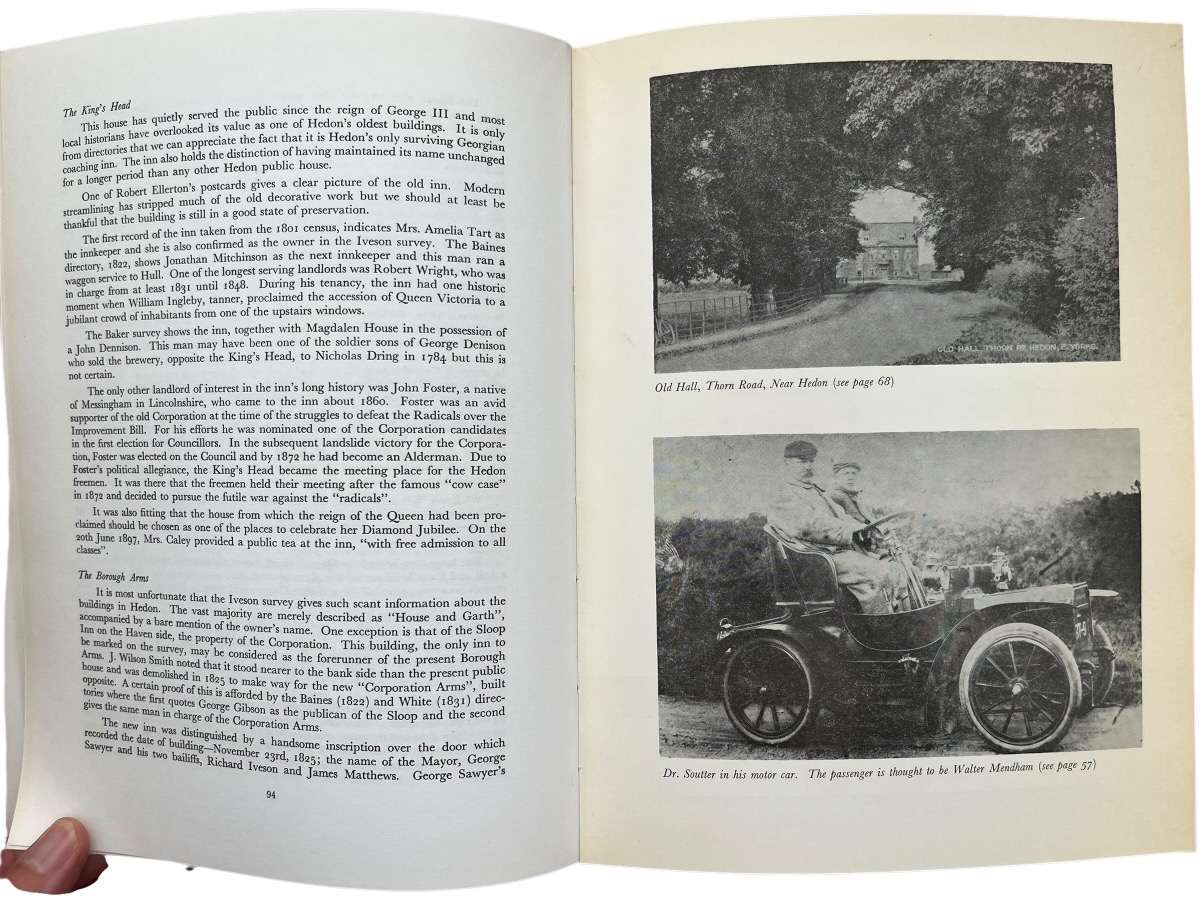 A New and Complete History of the Borough of Hedon.