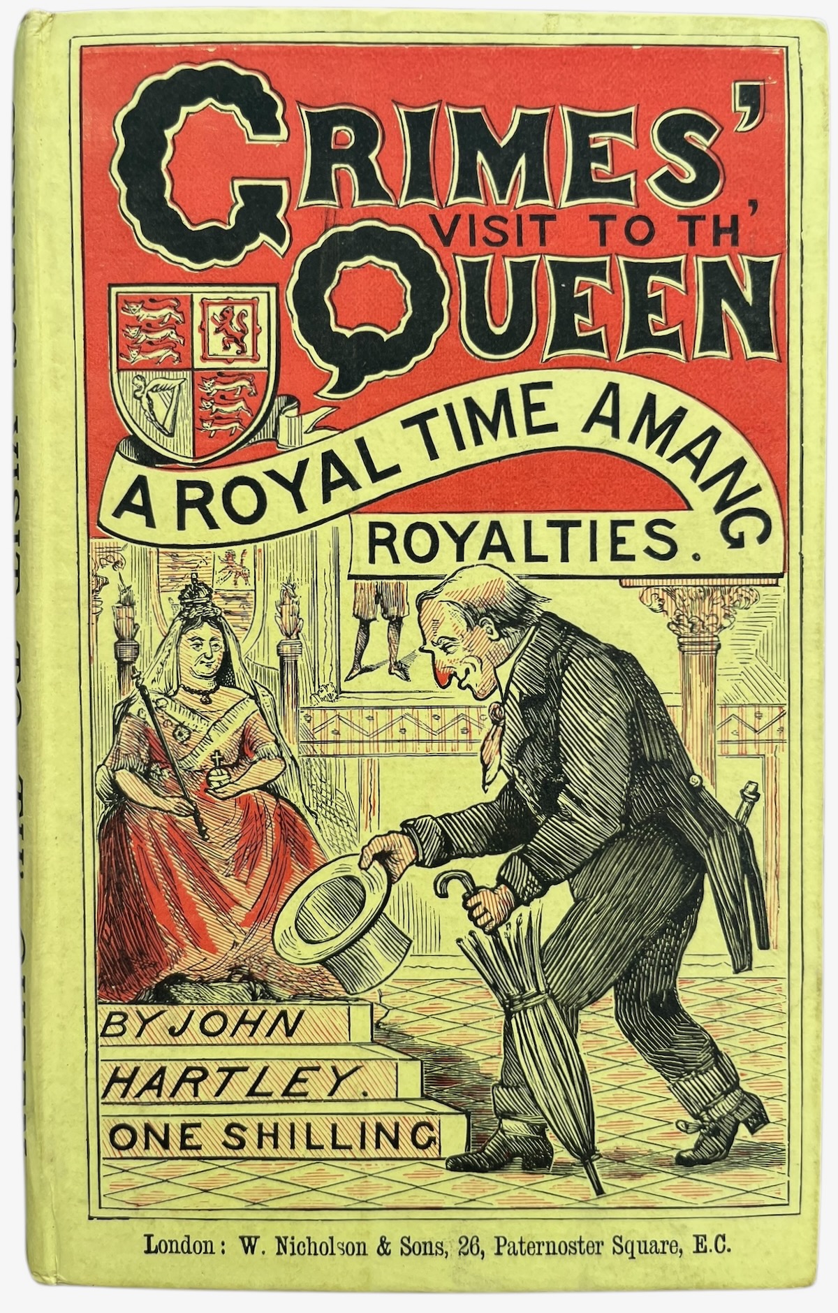 Grimes&rsquo; Visit to Th&rsquo; Queen. A Royal Time Amang Royalties.