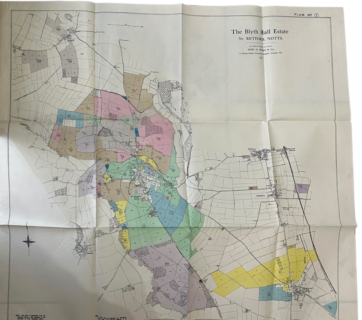 The Well-known Residential Agricultural and Sporting Property the Blyth Hall Estate. For Sale by Auction.
