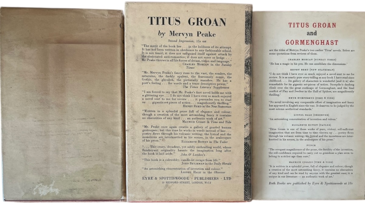 Titus Groan; Gormenghast; Titus Alone.